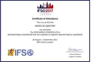 IFSO 2017, the 22nd WORLD CONGRESS